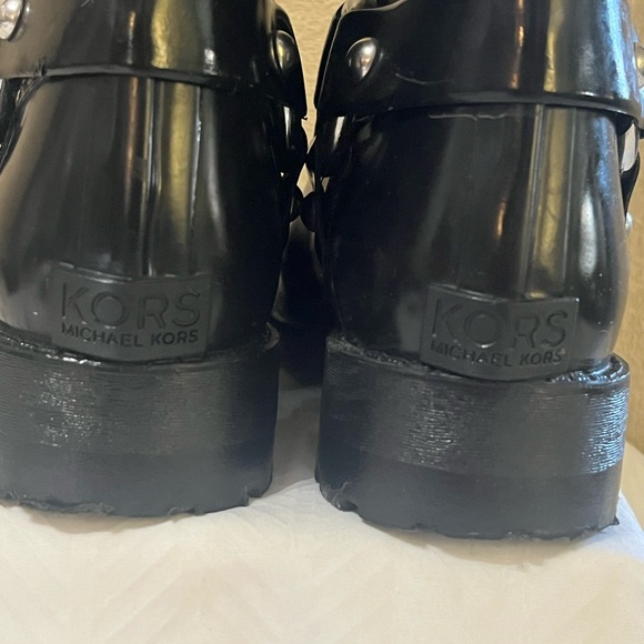 Michael Kors Stormy Harness Pull On Rain Boots - Picture 7 of 11